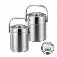 insulated leak proof compartment stainless steel tiffin lunch box for sale