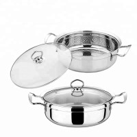 cookware stainless steel soup chinese hot pot for home use