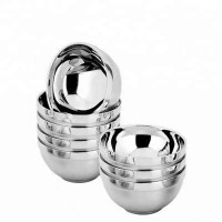 silver round containers hammered stainless steel bowls for sale