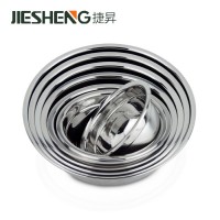 Best sale stainless steel salad deep dish soup bowls set