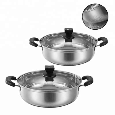 kitchen stainless steel cooking soup price for hot pot price with box