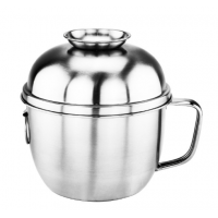 food grade stainless steel SUS304 lunch food container snack cup